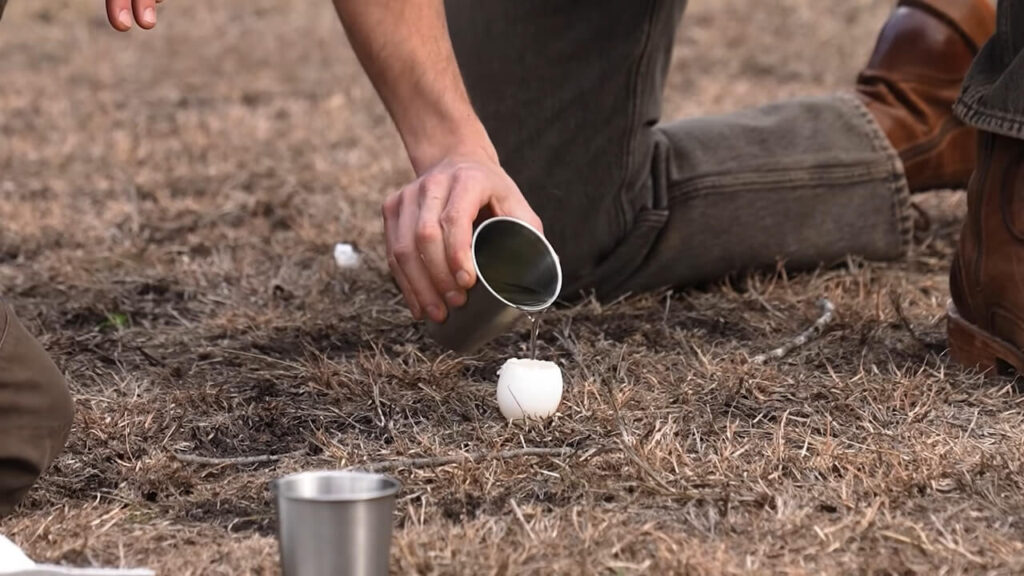 Egg Cooked in the Shell