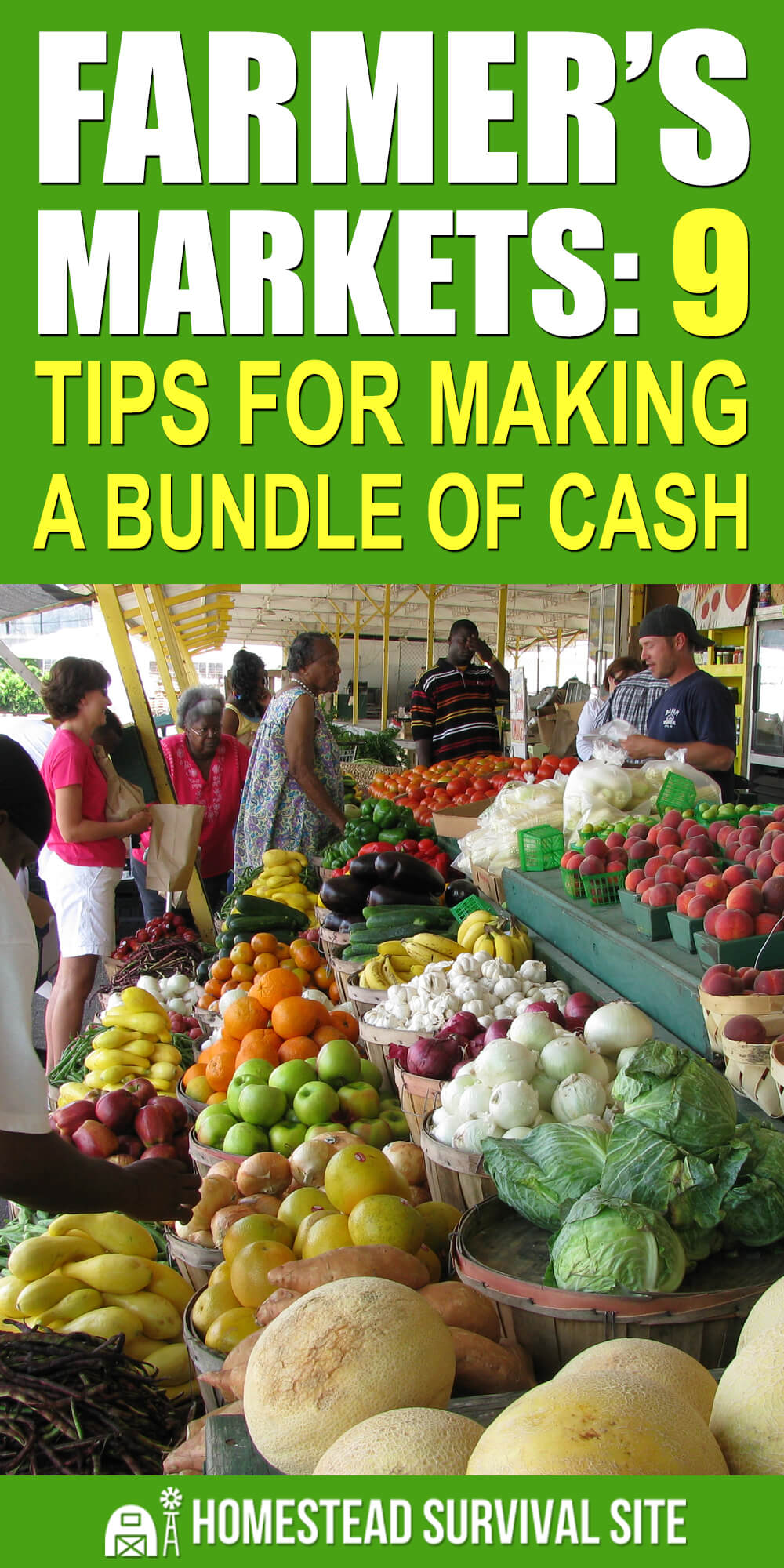 Farmer’s Markets: 9 Tips for Making A Bundle of Cash