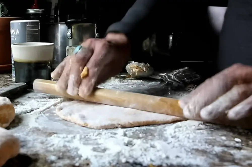 Flattening Dough With Handle