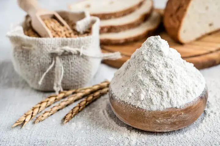 Flour in Bowl