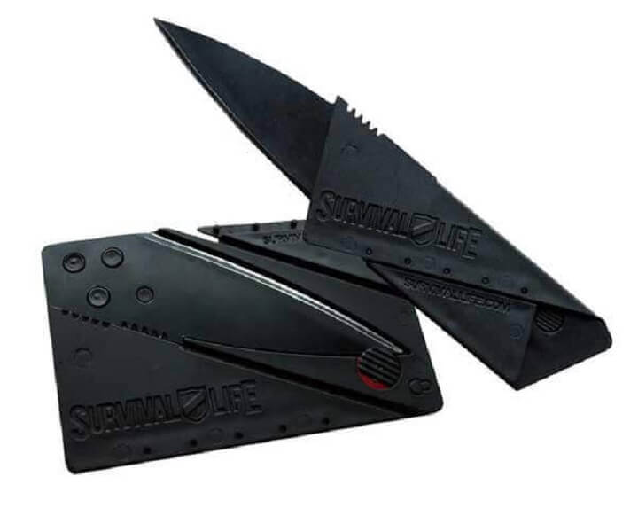 Folding Credit Card Pocket Knife