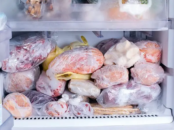 Freezer Full Of Food