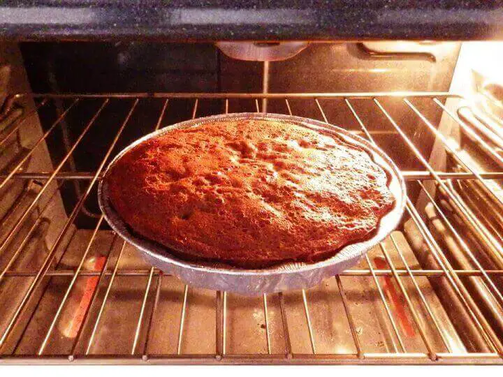 Fruitcake in the Oven
