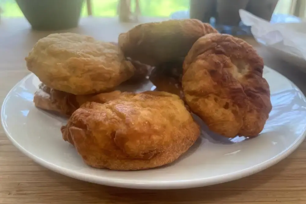 Fry Bread on Plate
