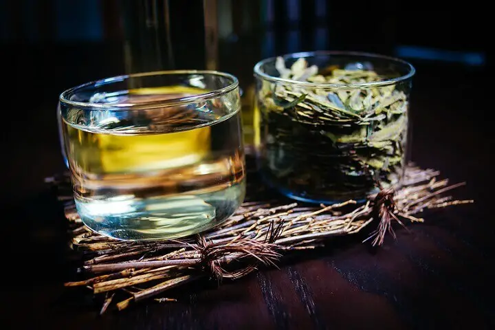 Glass of Willow Tea