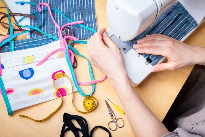 Hand Sewing Face Mask