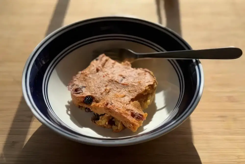 Hasty Pudding in Bowl
