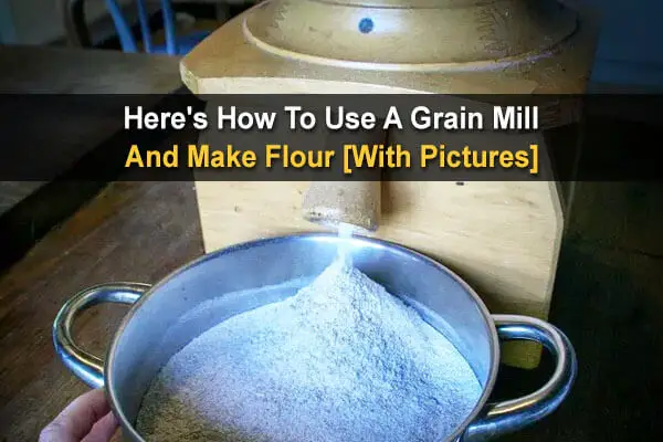 Here's How To Use A Grain Mill And Make Flour [With Pictures]