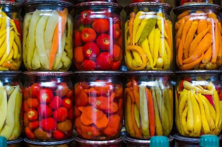 Home Canned Vegetables