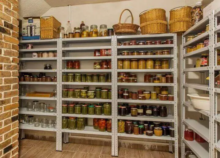 Home Food Storage Shelves