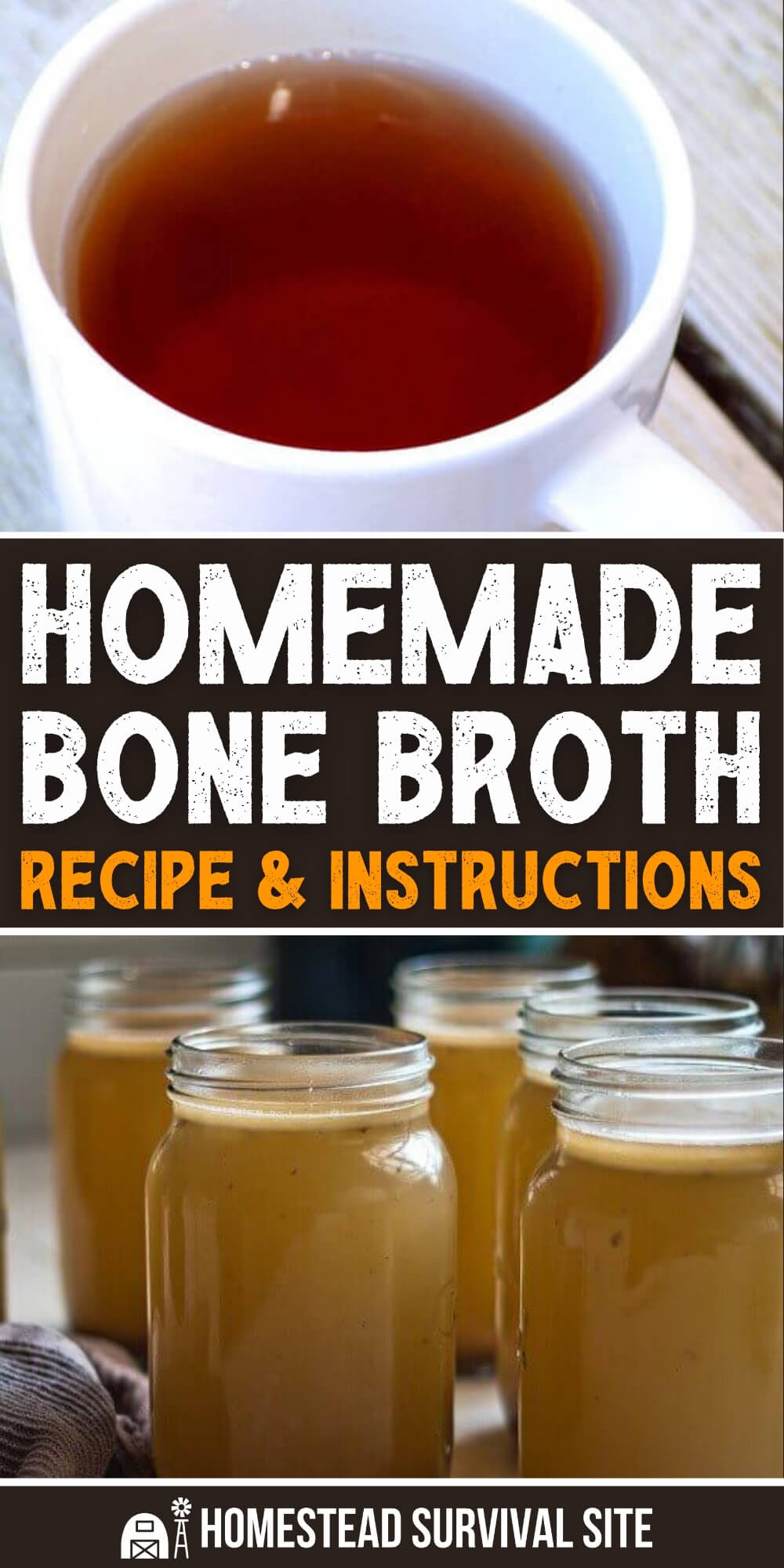 Recipes Using Broth Homemade Bone Broth Recipe and Instructions