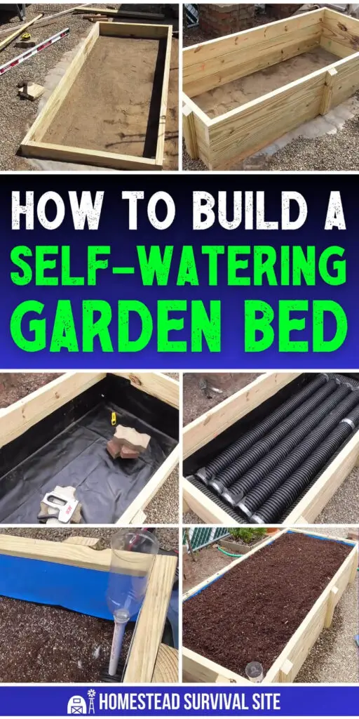 How to Build a Self-Watering Garden Bed