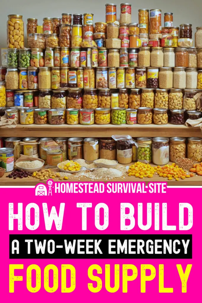 How to Build a Two-Week Emergency Food Supply