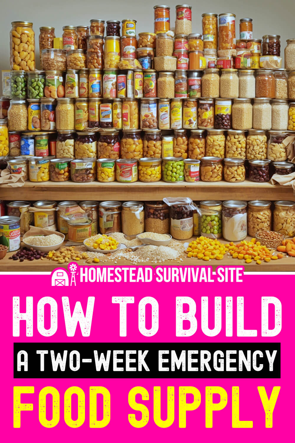 How to Build a TwoWeek Emergency Food Supply