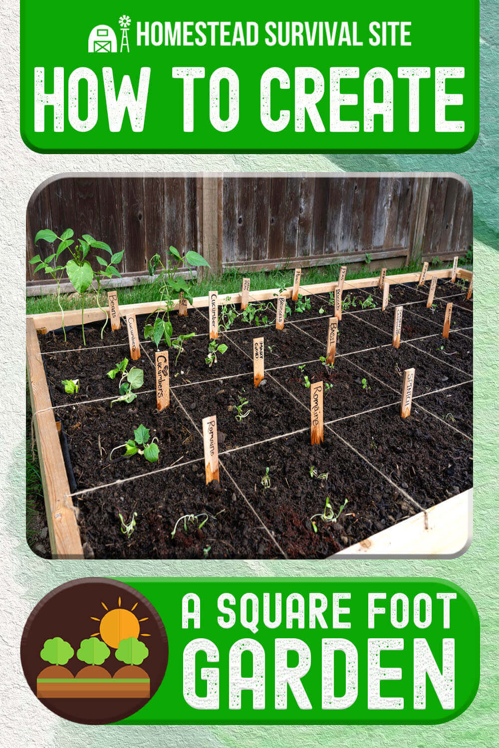 How to Create a Square Foot Garden