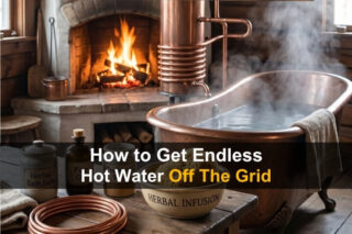How to Get Endless Hot Water Off the Grid
