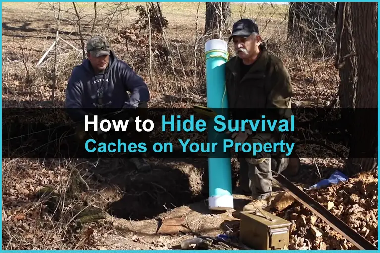 How to Hide Survival Caches on Your Property