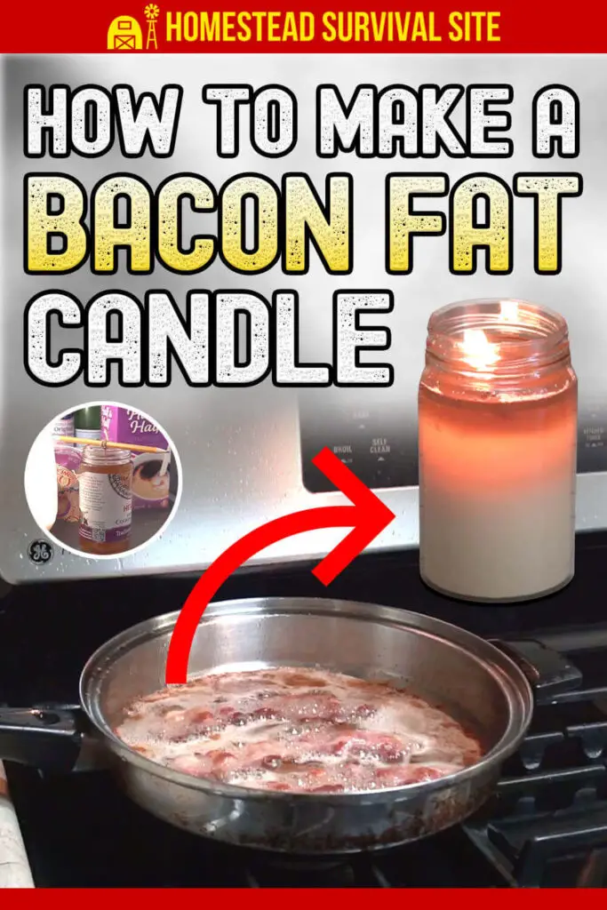 How to Make a Bacon Fat Candle