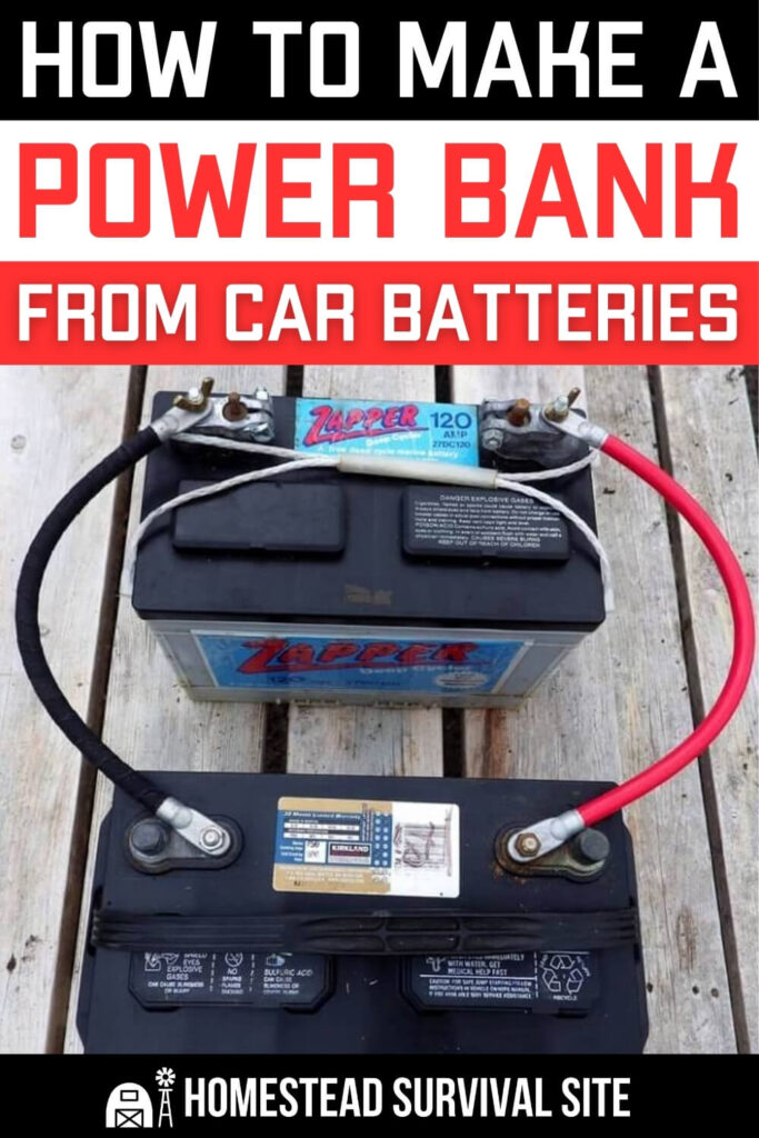 How to Make a Power Bank from Car Batteries