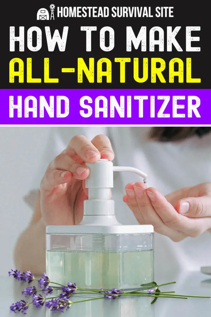 How To Make All Natural Hand Sanitizer