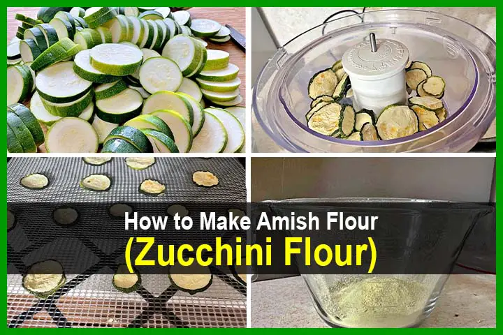 How to Make Amish Flour (Zucchini Flour)