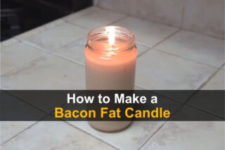 How to Make a Bacon Fat Candle
