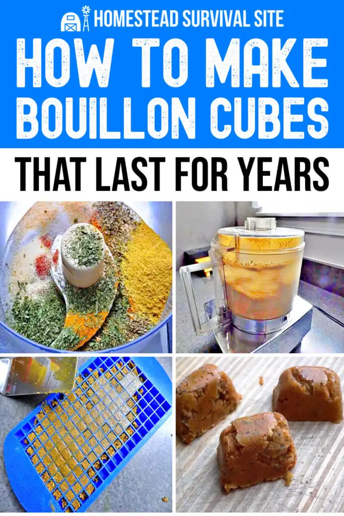 How to Make Bouillon Cubes That Last for Years