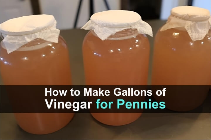 How to Make Gallons of Vinegar for Pennies