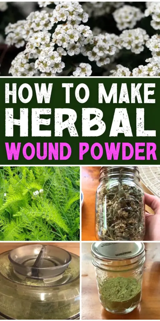 How to Make Herbal Wound Powder