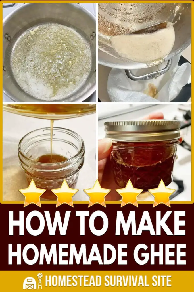 How to Make Homemade Ghee