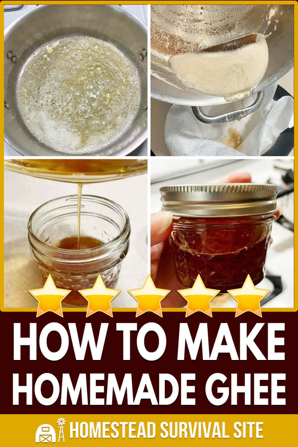 How To Make Homemade Ghee
