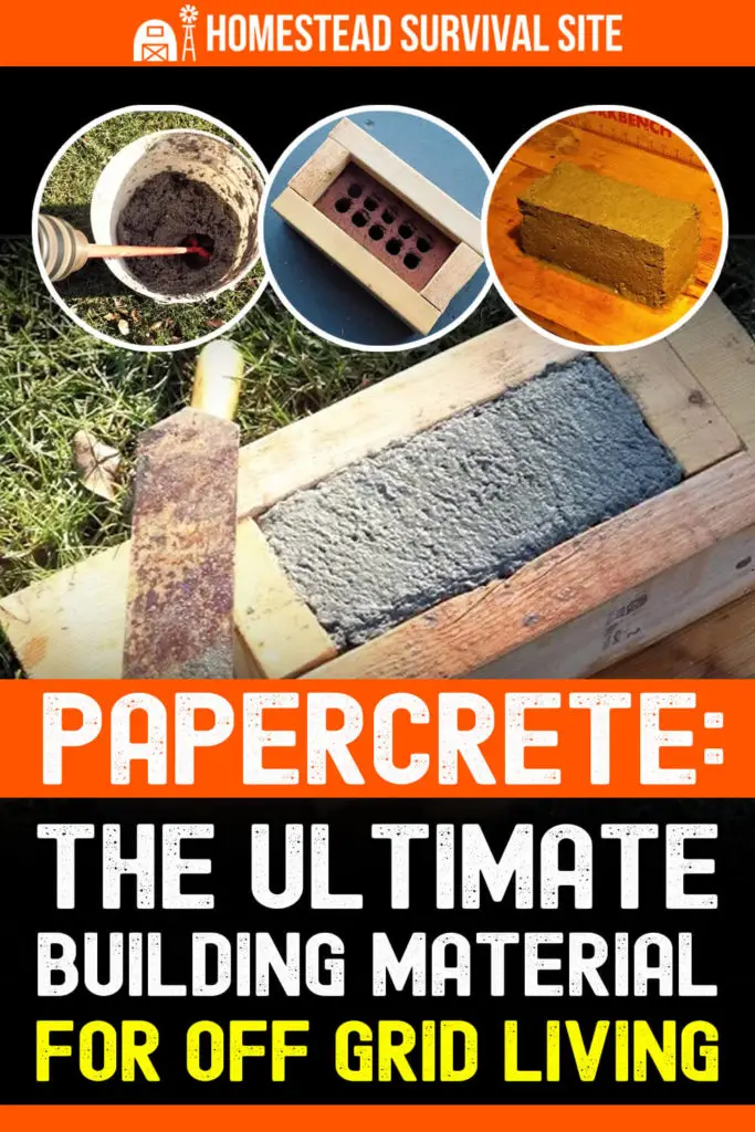 How to Make Papercrete: The Ultimate Building Material for Off Grid Living