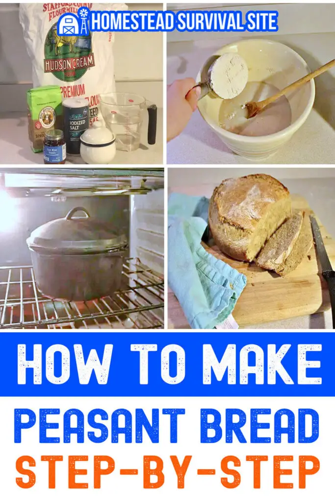 How To Make Peasant Bread Step-by-Step