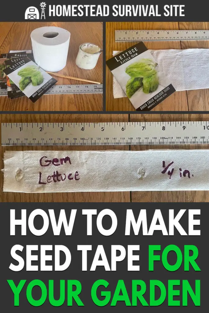 How to Make Seed Tape for Your Garden