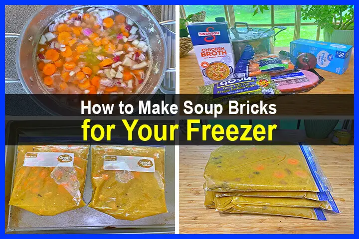 How to Make Soup Bricks for Your Freezer