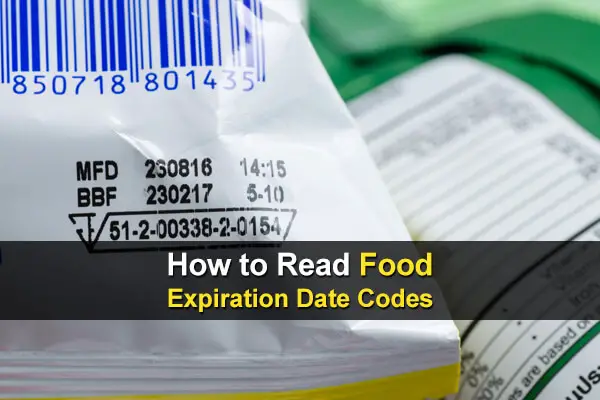 How to Read Food Expiration Date Codes