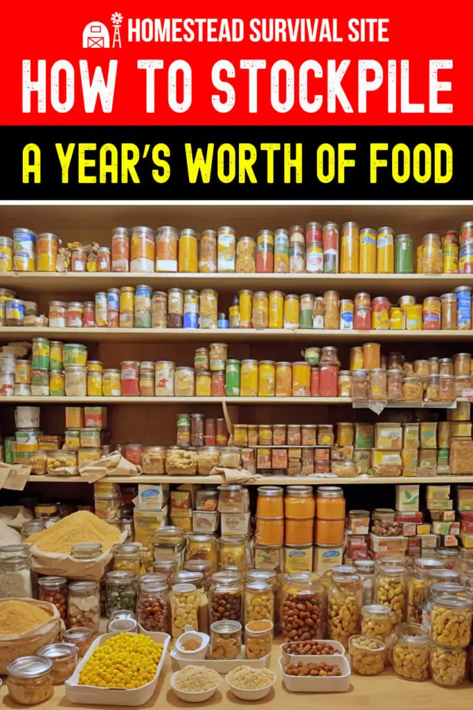 How to Stockpile a Year's Worth of Food
