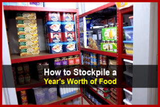 How to Stockpile a Year's Worth of Food