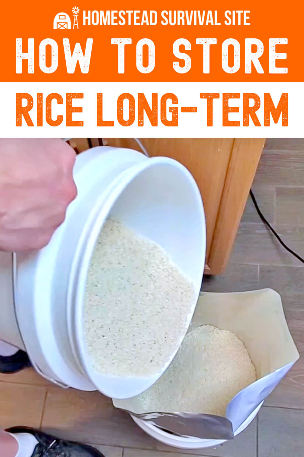 How to Store Rice LongTerm
