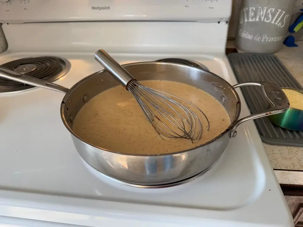 Ingredients in Saucepan