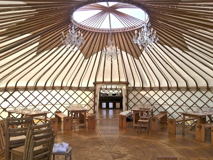 Inside A Yurt