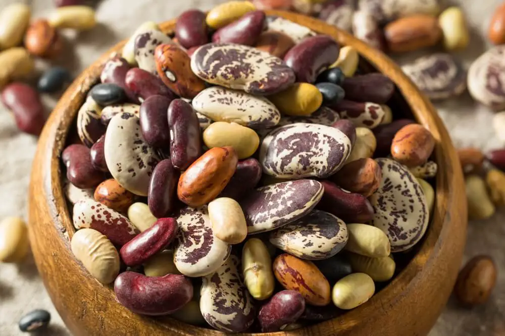 Kidney Beans Wood Bowl