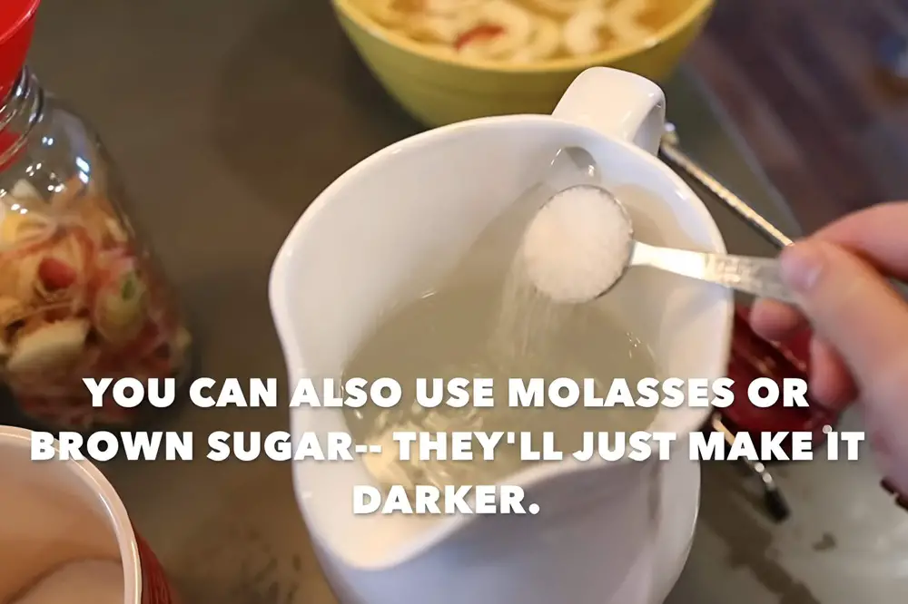 Mixing Sugar Water