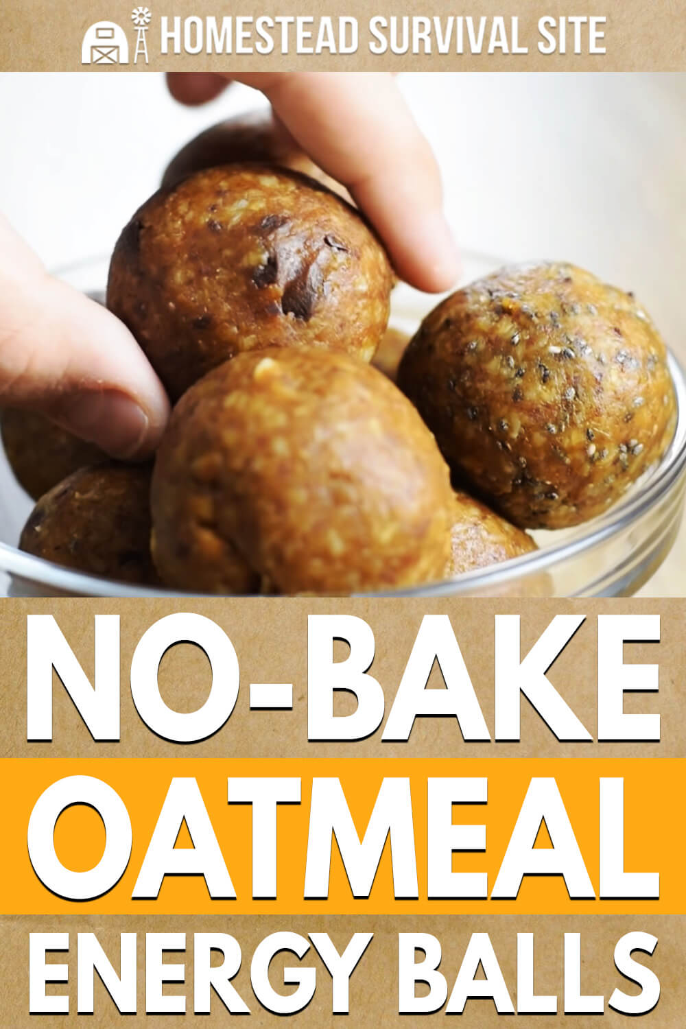 No-Bake Oatmeal Energy Balls