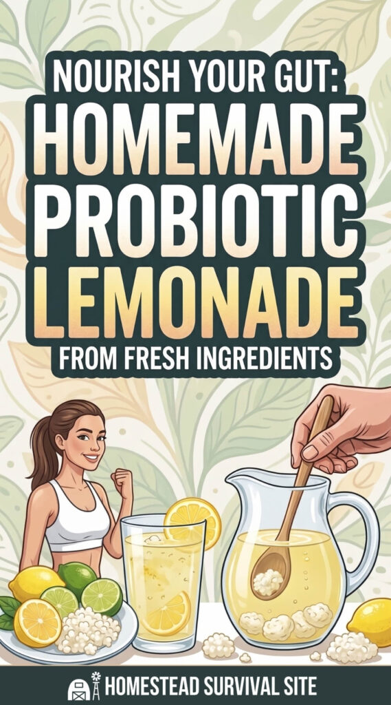 Nourish Your Gut: Homemade Probiotic Lemonade