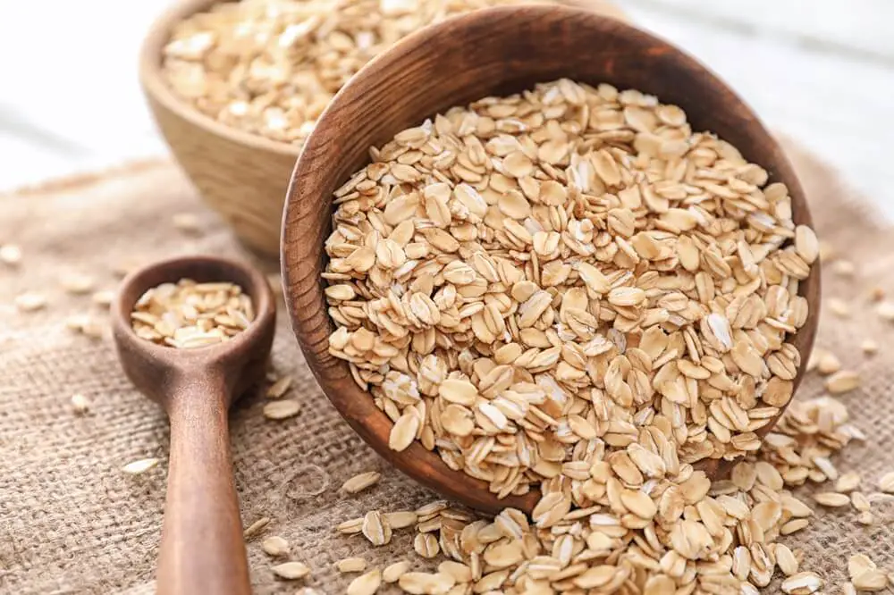 Oatmeal Wood Bowl