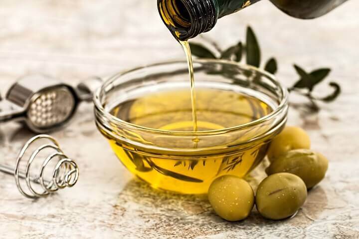 Olive Oil in Bowl