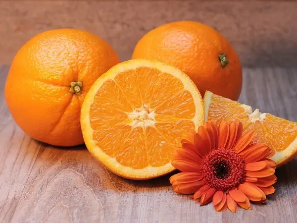 Oranges on a Table