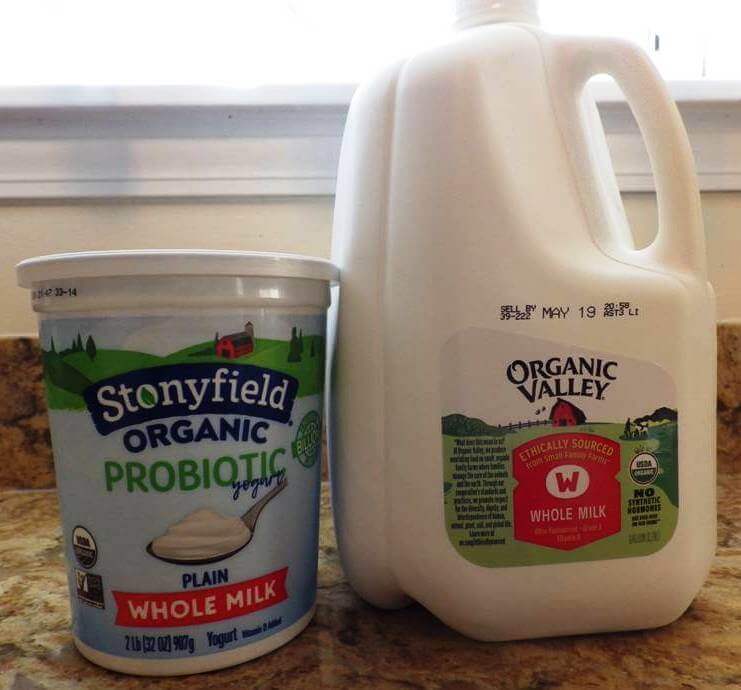 Organic Milk and Yogurt