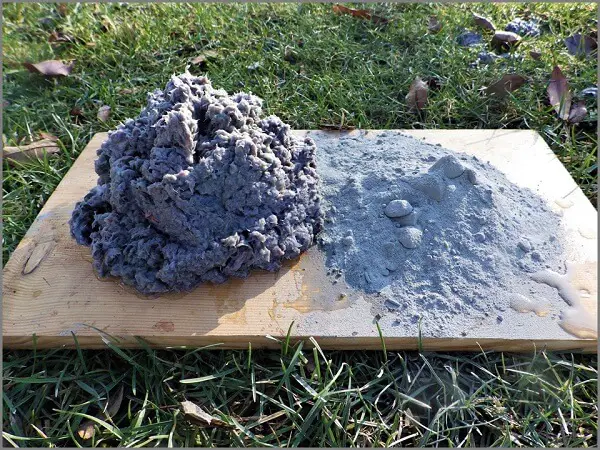 Paper Pulp and Cement